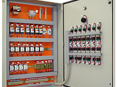Painel controlador de Sistema de aquecimento