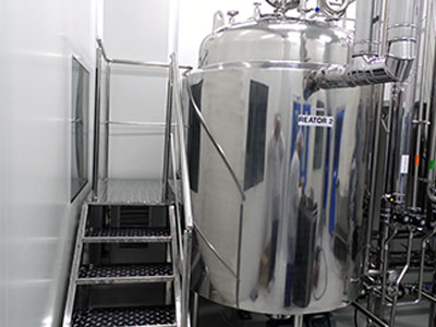 Escada de Inox