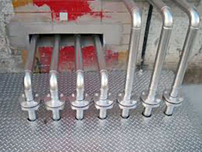 Tubulação com Flange